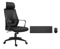 Silver Monkey Fotel biurowy SMO-650 + S42 Wireless Set - 1351957 - zdjęcie 1